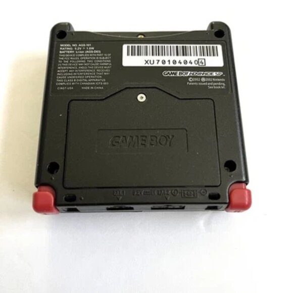 Nintendo GameBoy Advance SP Graphite Black System AGS-101 w/ Charger - Tested! - Picture 5 of 9